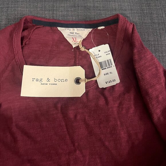 Rag & Bone 100% Cotton Light Sweater or Thermal NWT - Picture 4 of 5